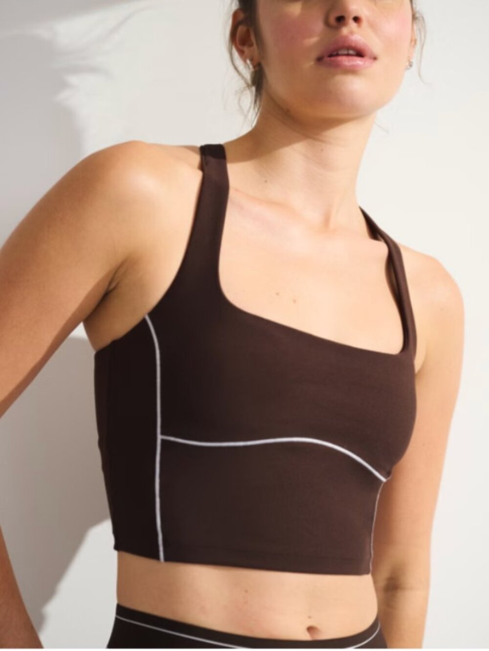 YPB sculptLUX Strappy-Back Tank (Abercrombie Active)